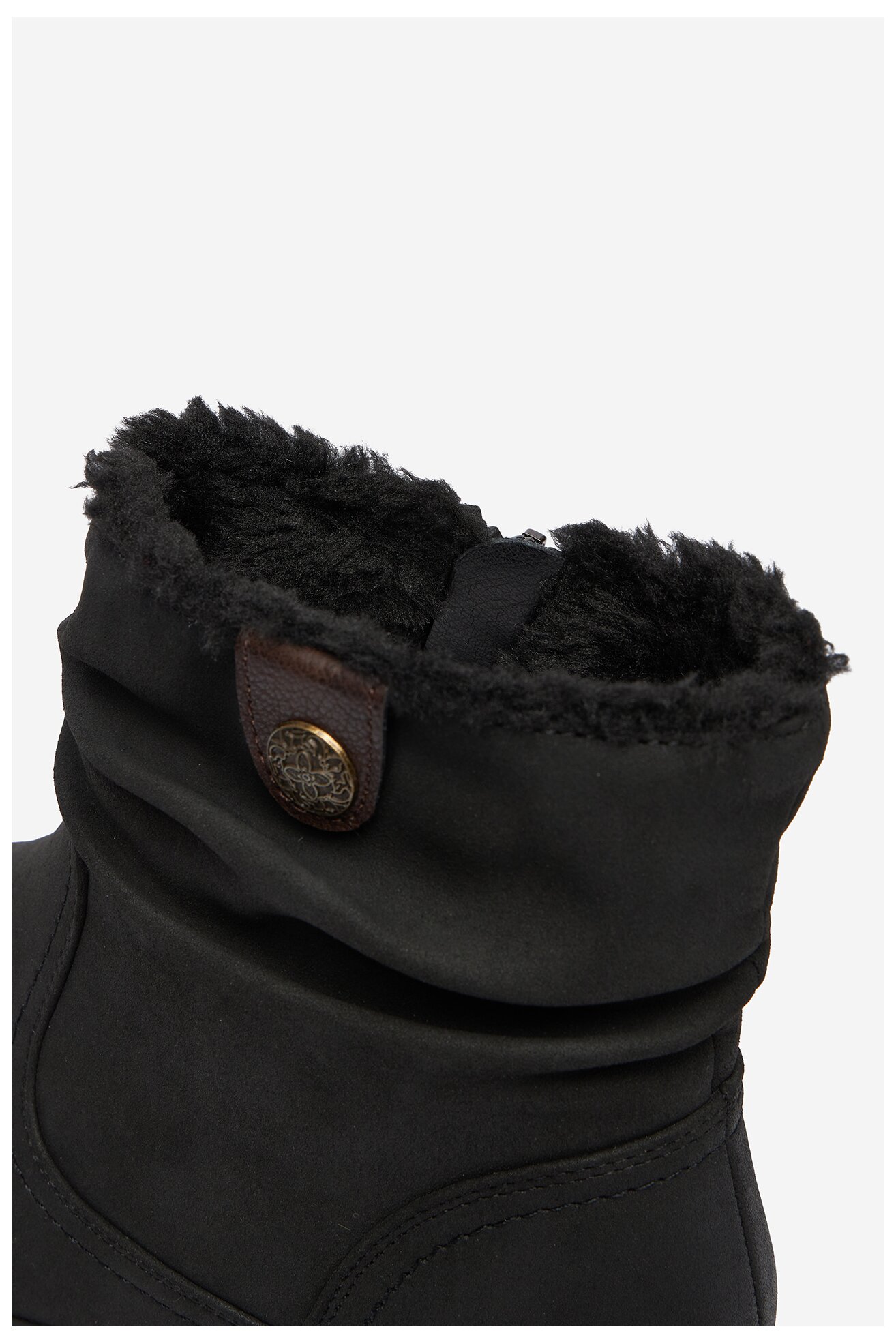 Botki Clara Barson CEO-CORNY H221008 Czarny