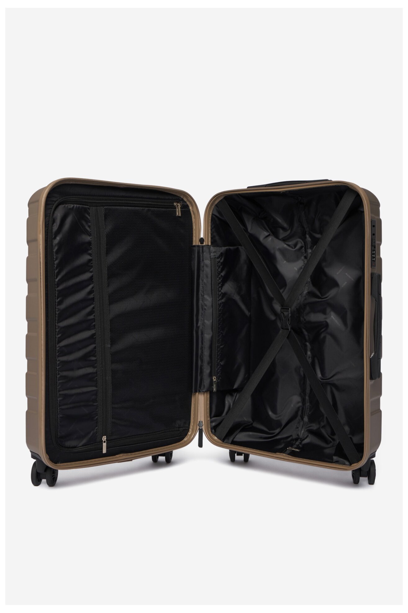 Walizka Gino Rossi CEO-GIN-M-002-05-GOLD Złoty