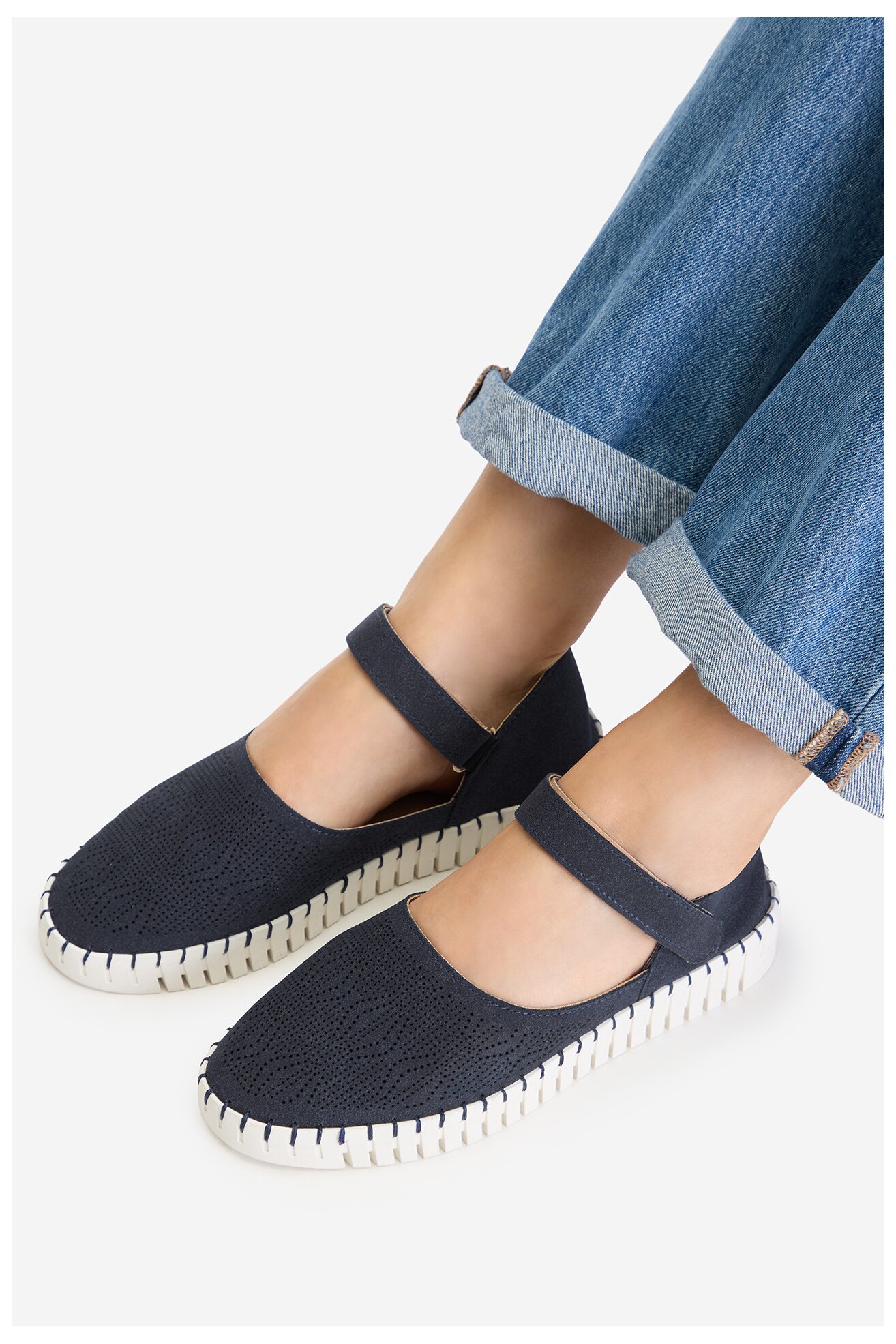 Половинки обувки Go Soft CEO-3Y9423-8 КОБАЛТОВО СИНЬО