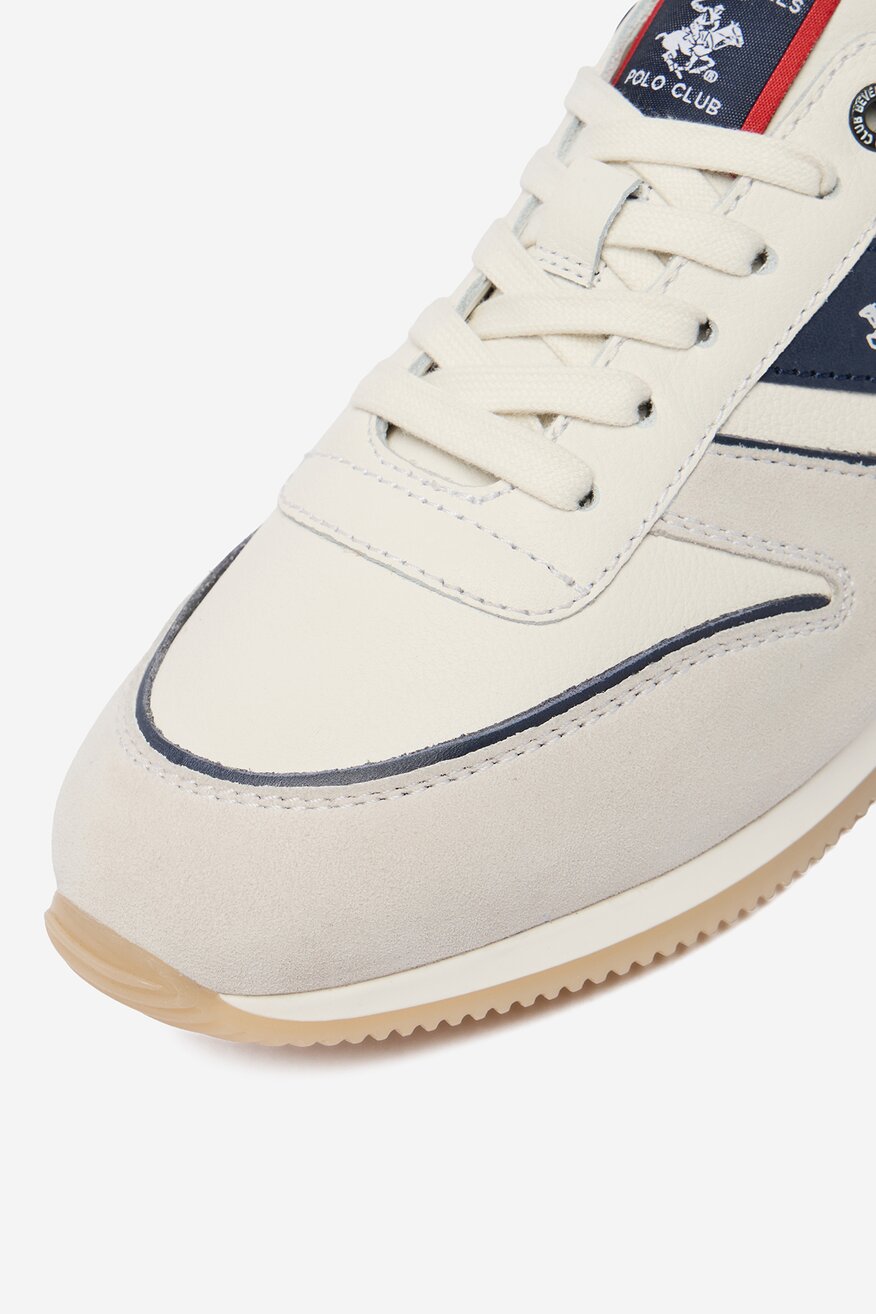 
                Beverly Hills Polo Club - Sneakersy skórzane - 5907964013662