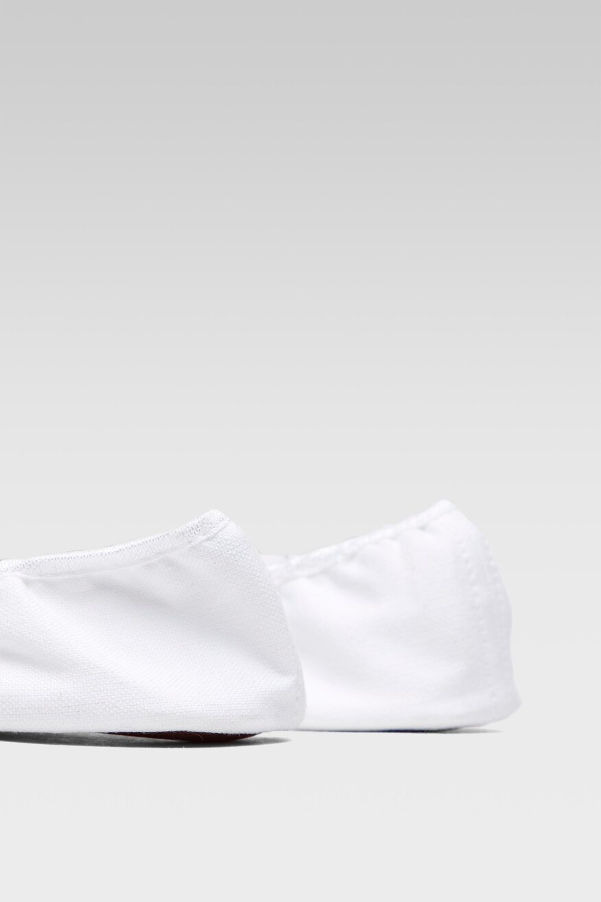 MB - Kapcie pastelowe białe - 5903698950006