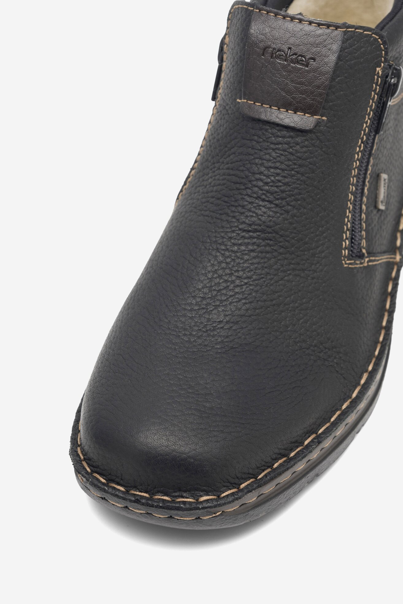 Kratke čizme Rieker 05398-00 CRNA