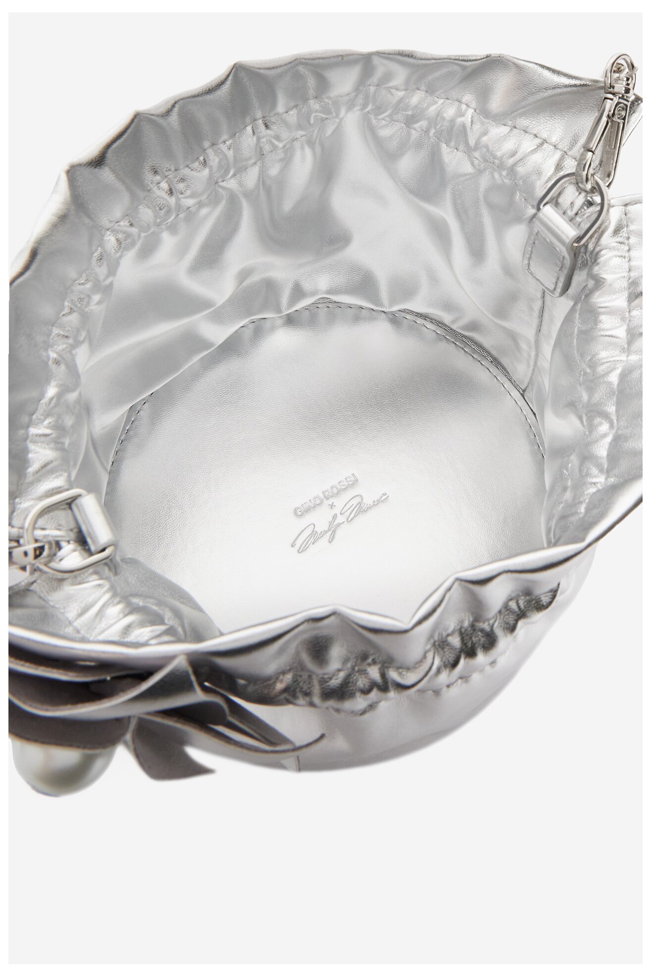 Torebka Gino Rossi EO-ROSE-LA224-19454 Srebrny