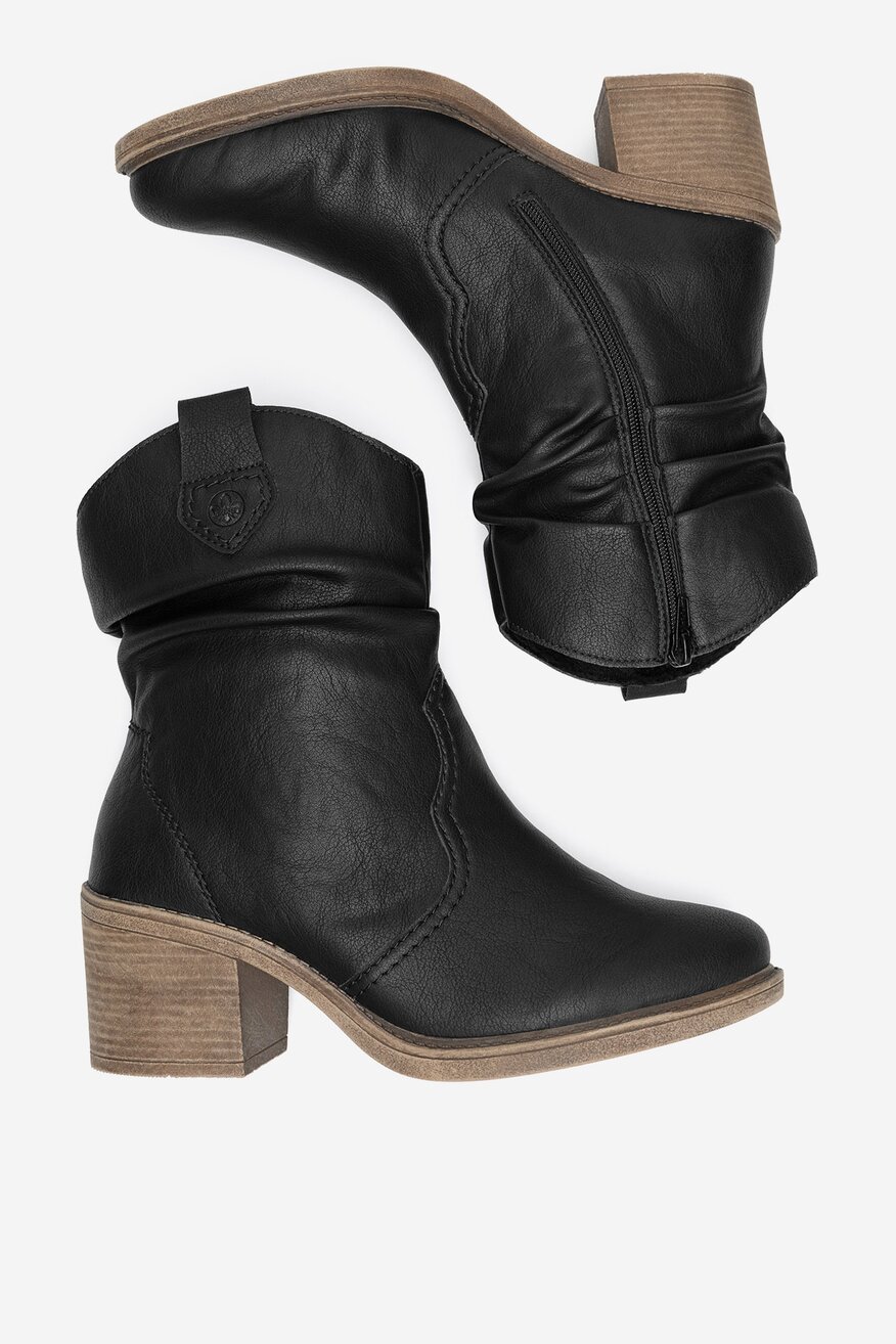 
                Bokacsizma Rieker FEKETE - 2230062971996