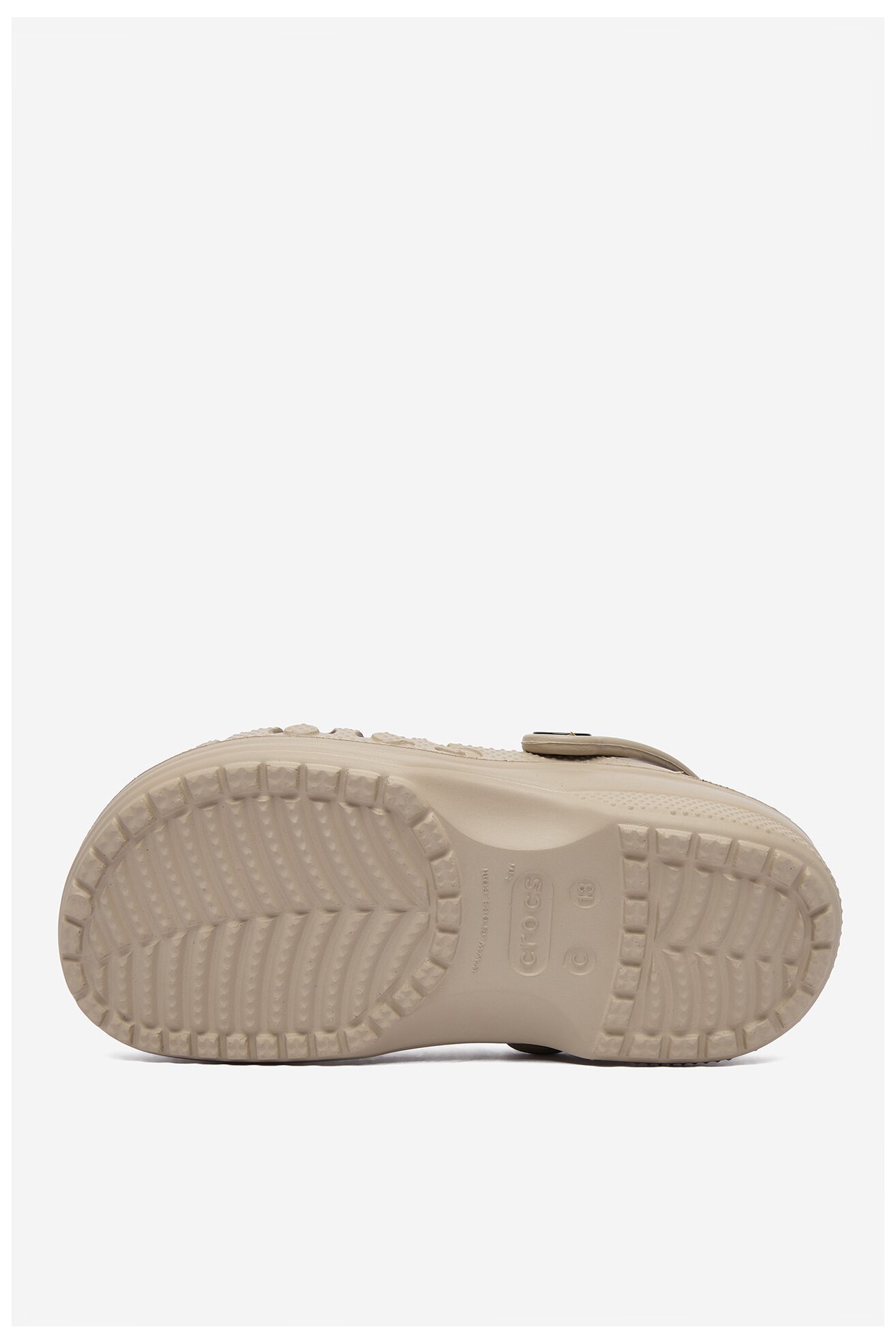 Klapki basenowe Crocs C-BAYA CLOG K 207013-2V3 Beżowy