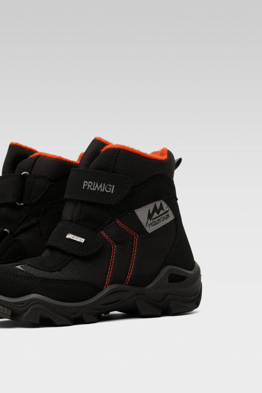 Primigi - Trzewiki czarne na rzep - 5903698892030