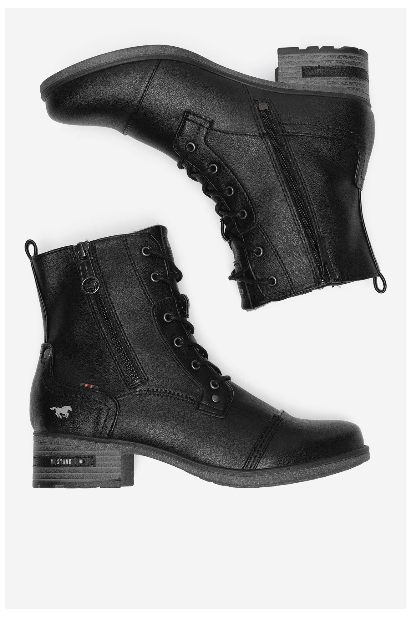 Csizma Mustang 1229-513 FEKETE