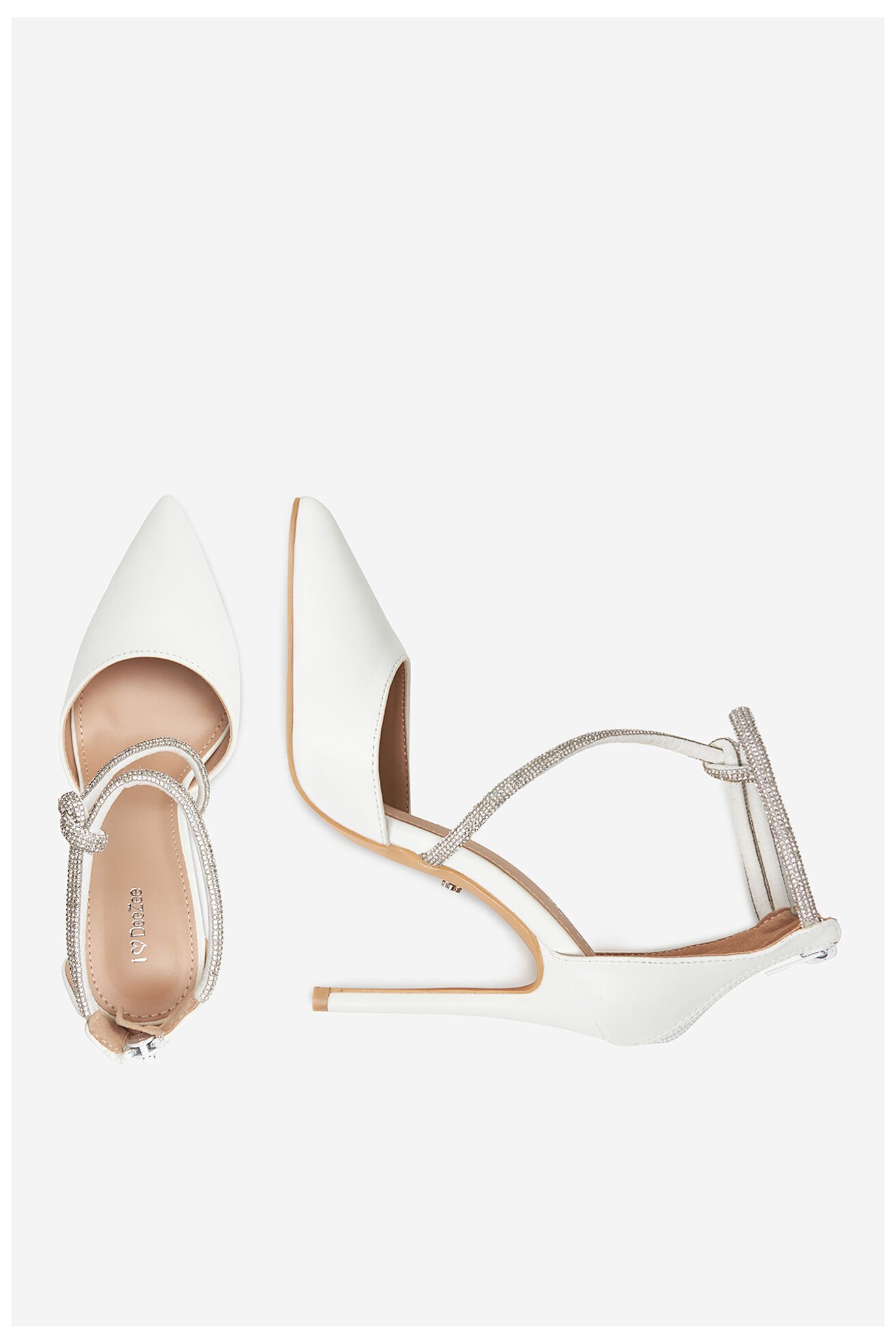 Елегантни обувки DeeZee 92831-A213 БЯЛ