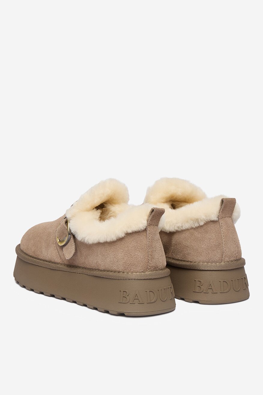 Badura - Śniegowce skórzane - 5906751278314