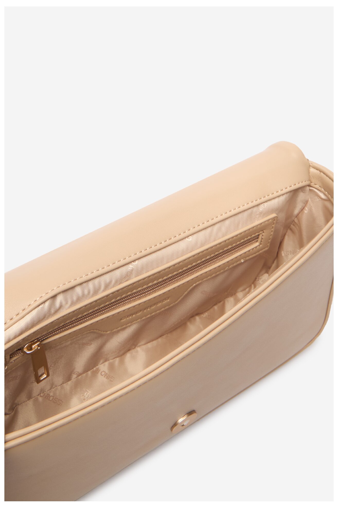 Сумка З Ремінцем Gino Rossi EO-LDA8553 ТЕМНО-БЕЖЕВИЙ