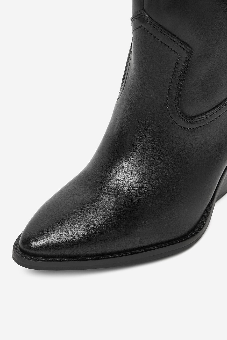 Badura - Skórzane kowbojki - 5906751301692