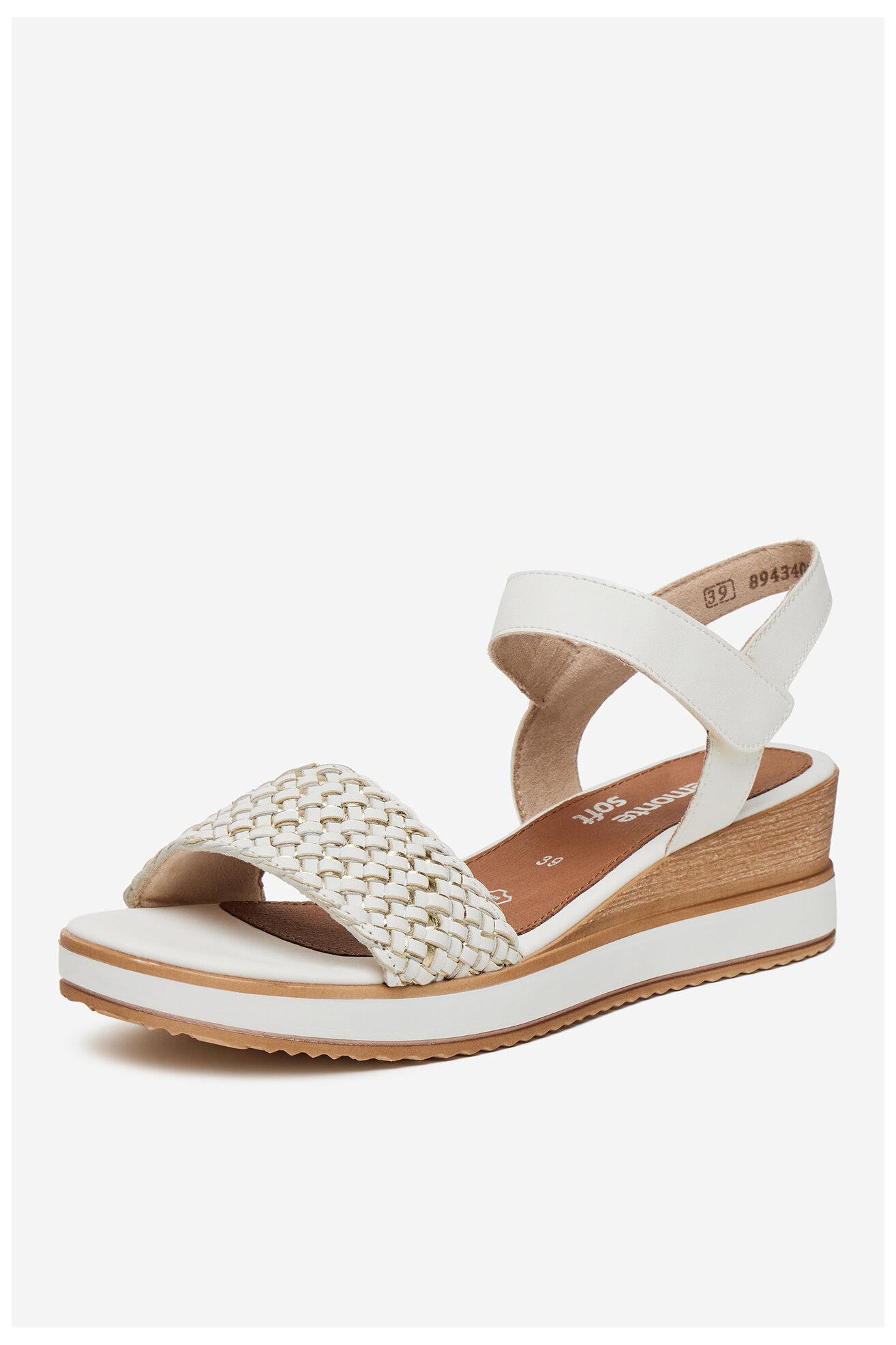 Sandały Remonte D6465-80 Biały