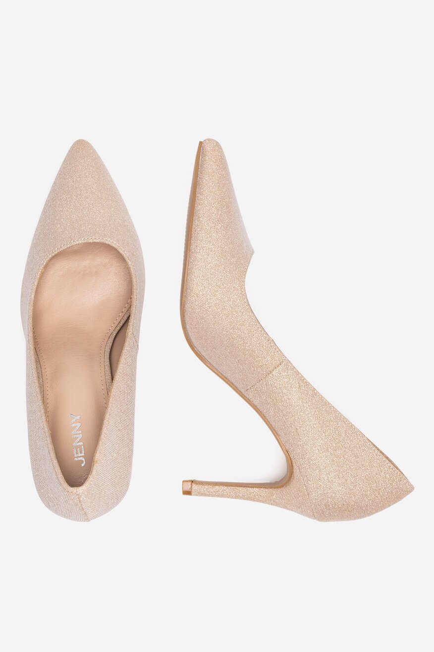Pantofi cu toc Jenny BEJ - 5904862302713