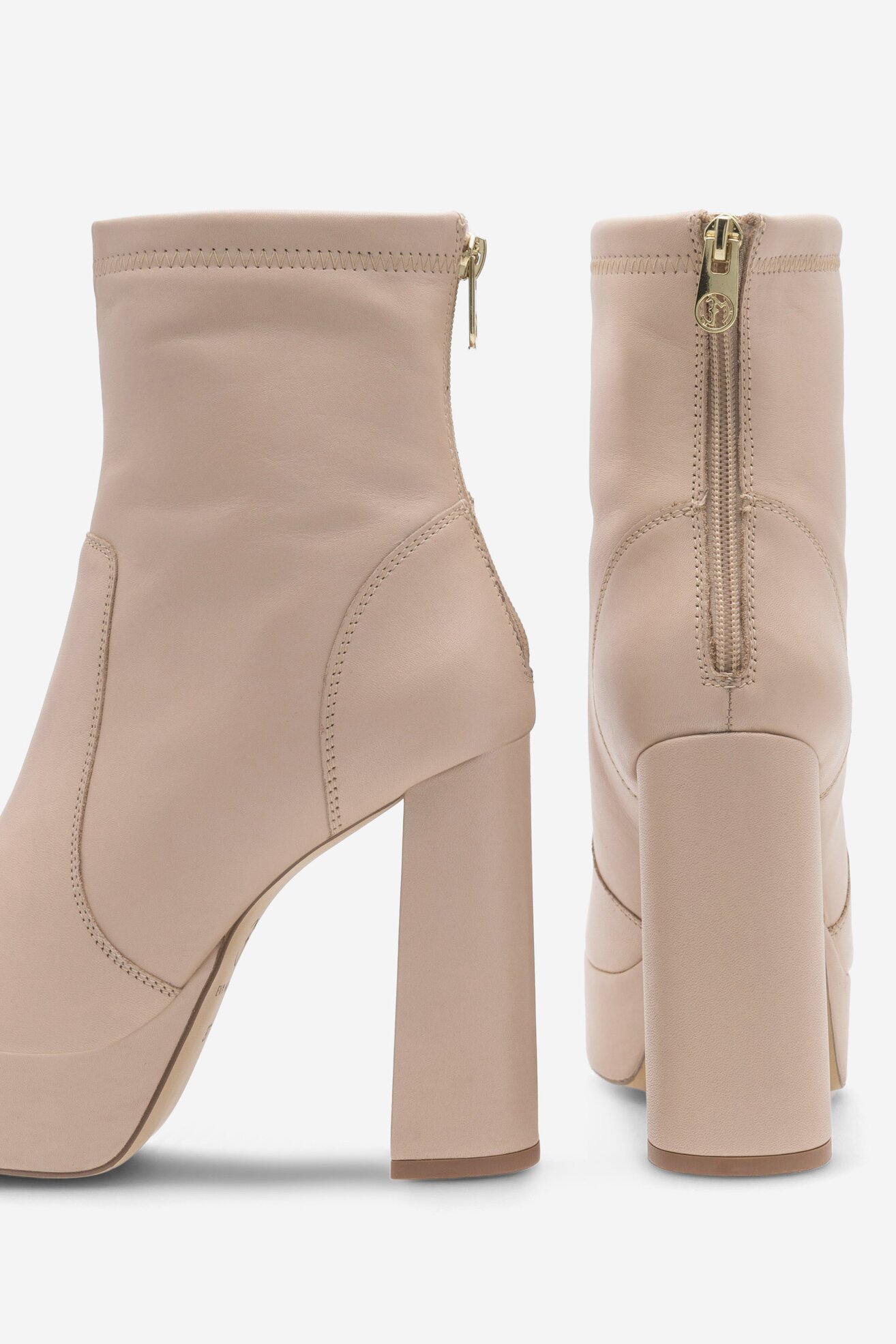 Botki EVA MINGE LUGO-111072 Beżowy