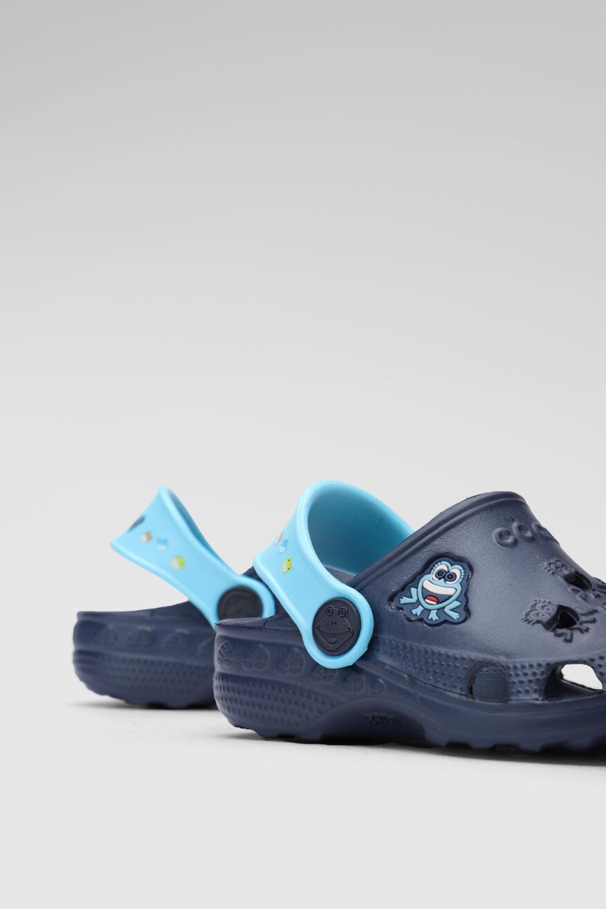 Coqui - Klapki basenowe granatowe - 5903698541495