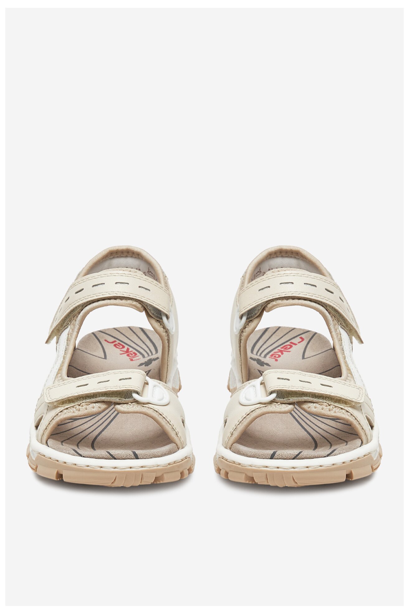 Sandały Rieker CEO-68866-62 Biały