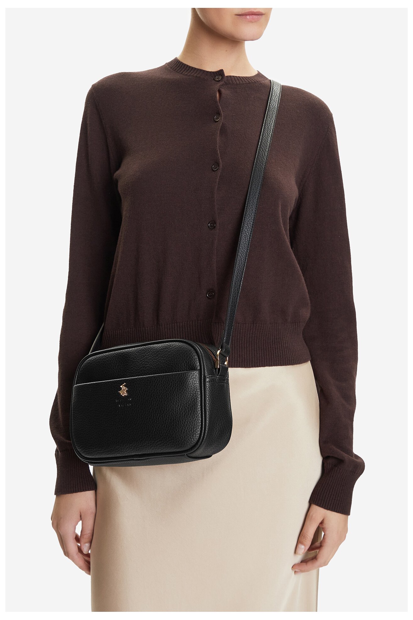 Kézitáska Beverly Hills Polo Club CEO-BHPC-C-012-08 FEKETE