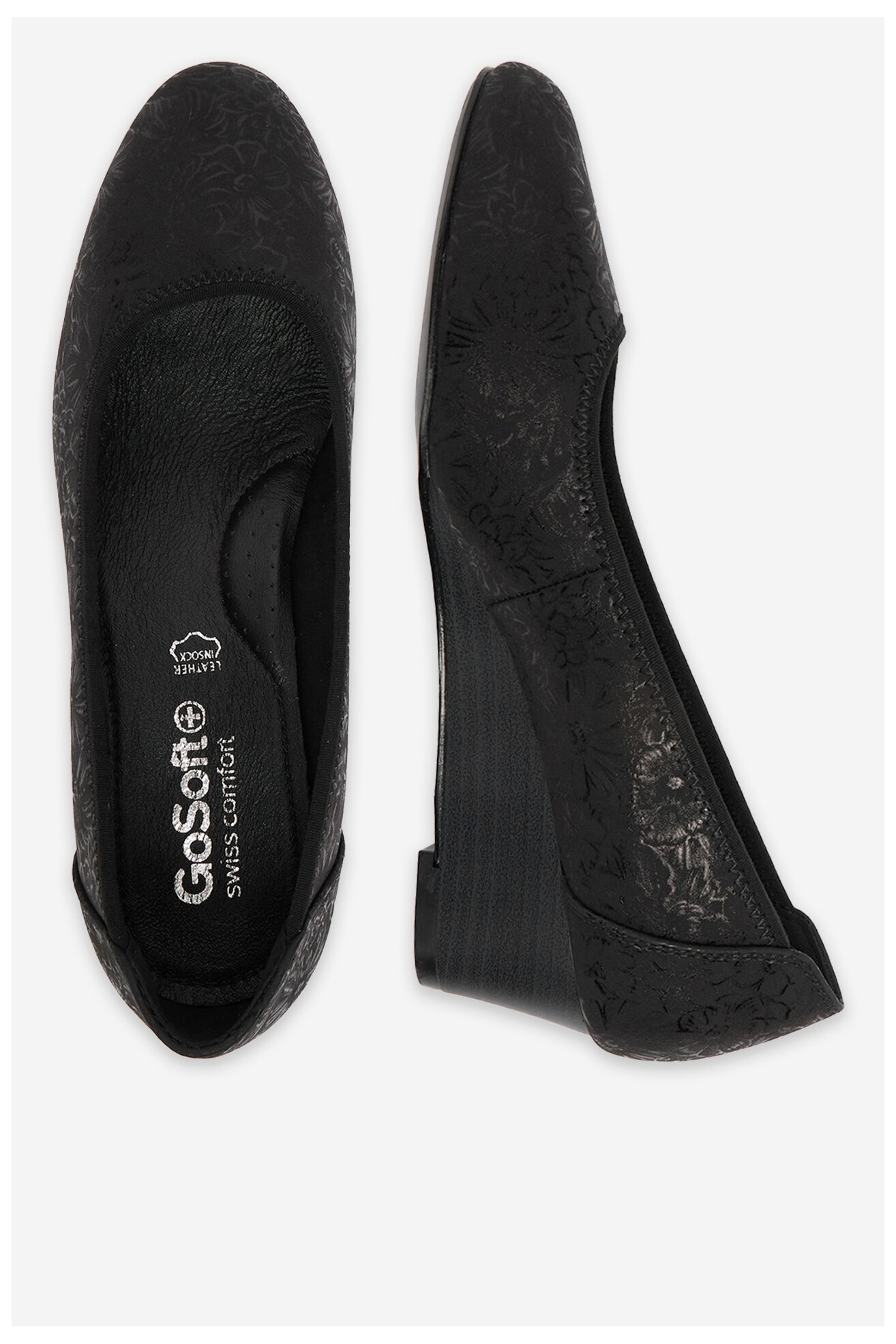 Czółenka Go Soft CEO-HY7760-1 Czarny