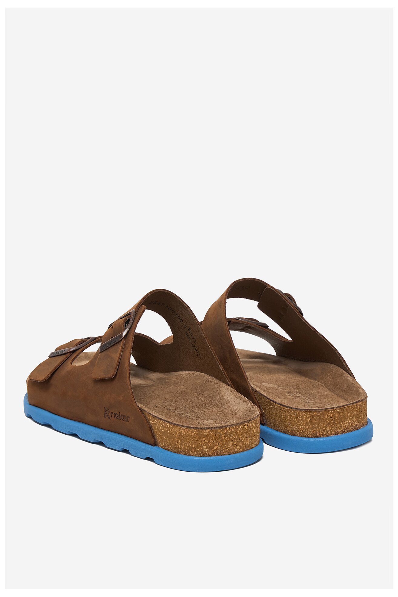 Klapki Rieker CEO-21190-28 Brązowy