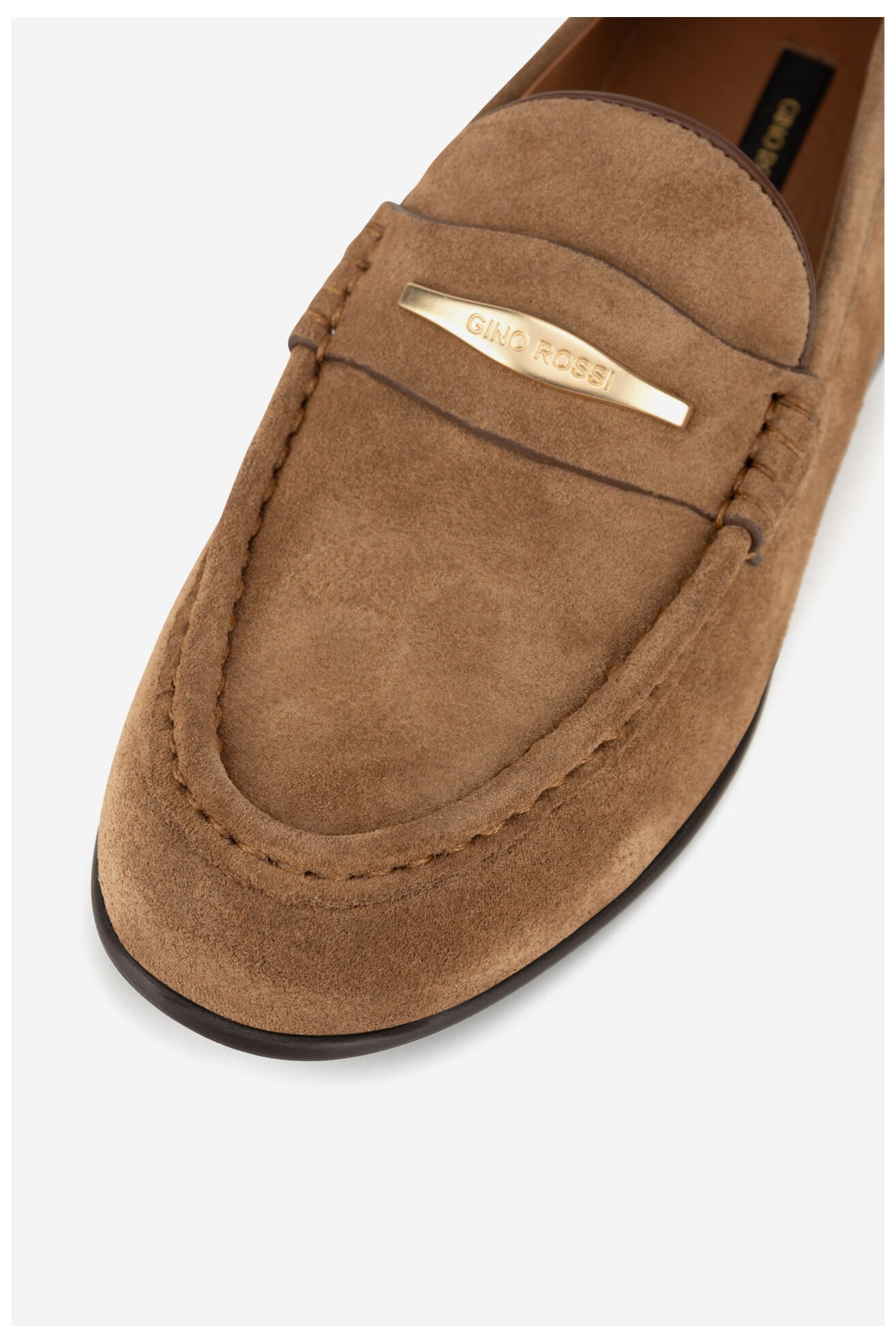 Mokasyn Gino Rossi ELYSE-130 Beżowy ciemny