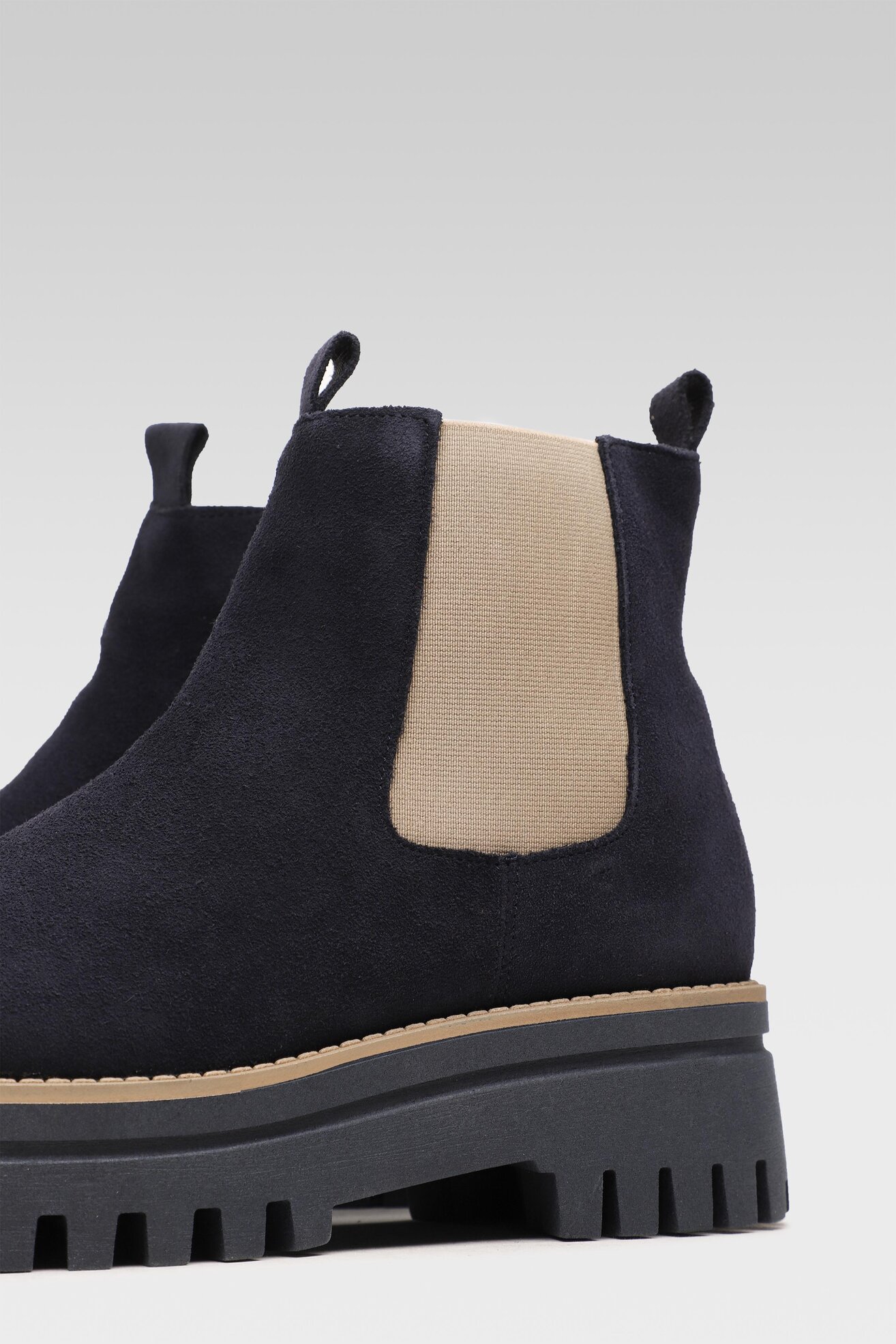 Botki Lasocki T321 Granatowy