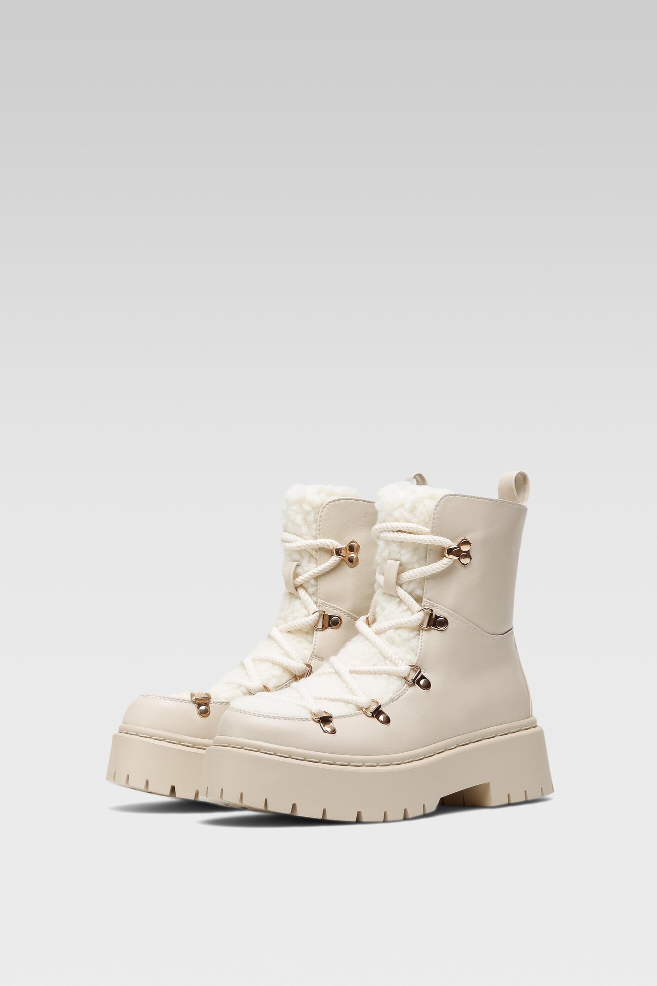 Botki DeeZee H040303-01 Beżowy