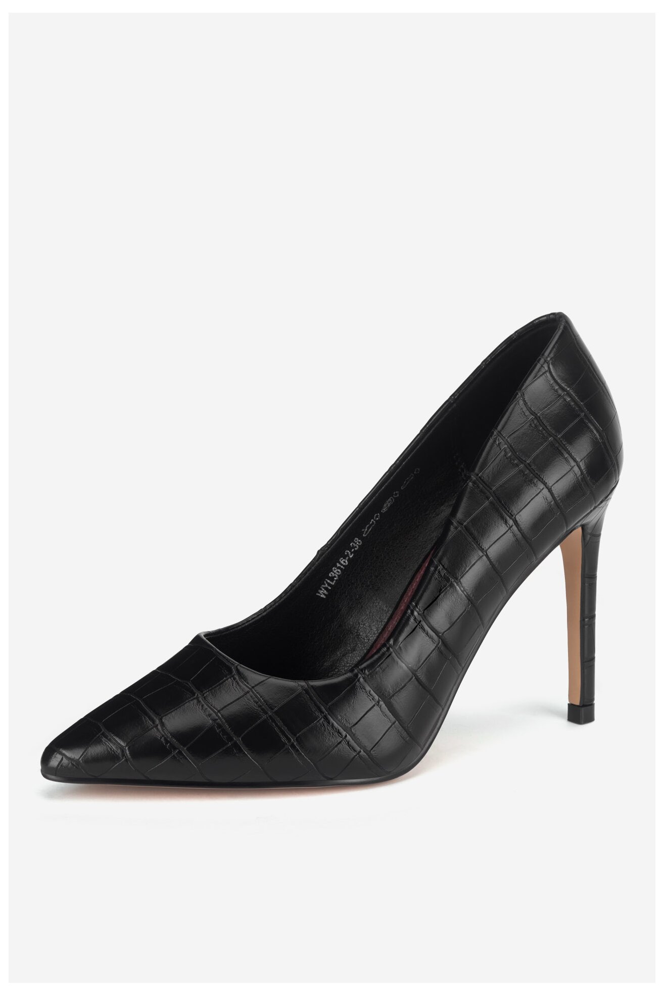 Елегантни обувки Jenny Fairy WYL3616-2 ЧЕРЕН