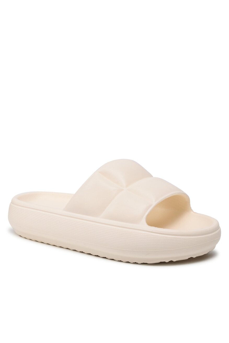 
                Bassano - Klapki basenowe beżowe - 5904248418595