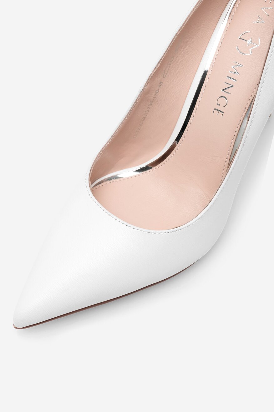 
                Елегантни обувки EVA MINGE БЯЛ - 5905588572053