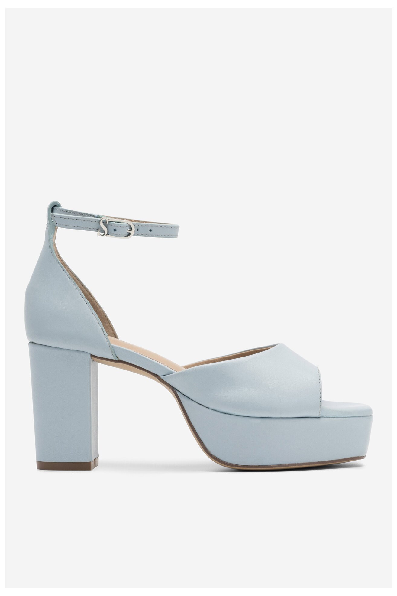 Sandały SIMPLE MURCIA-109610 Niebieski jasny