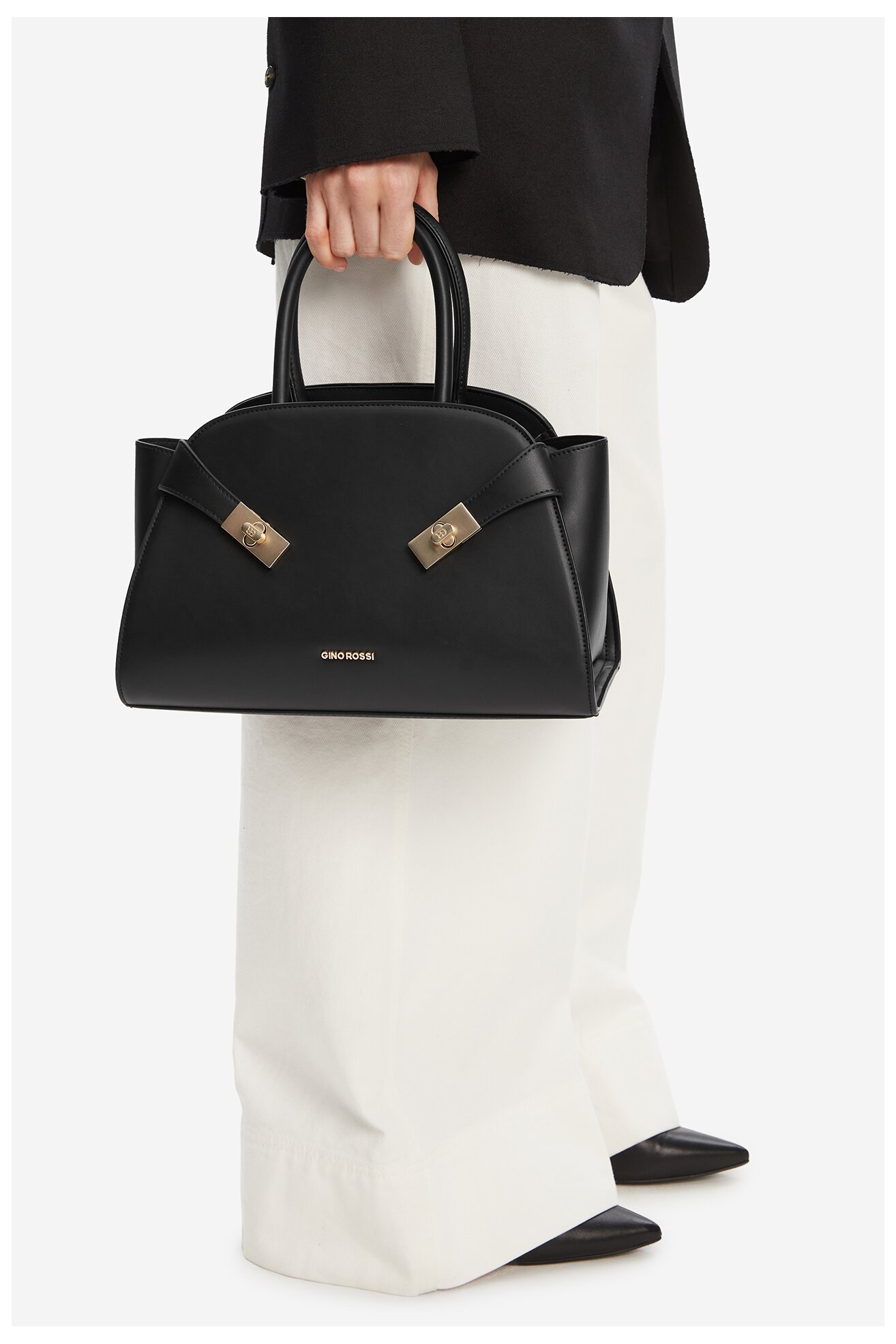Geantă de mână Gino Rossi CEO-EMMY-DA8001 NEGRU