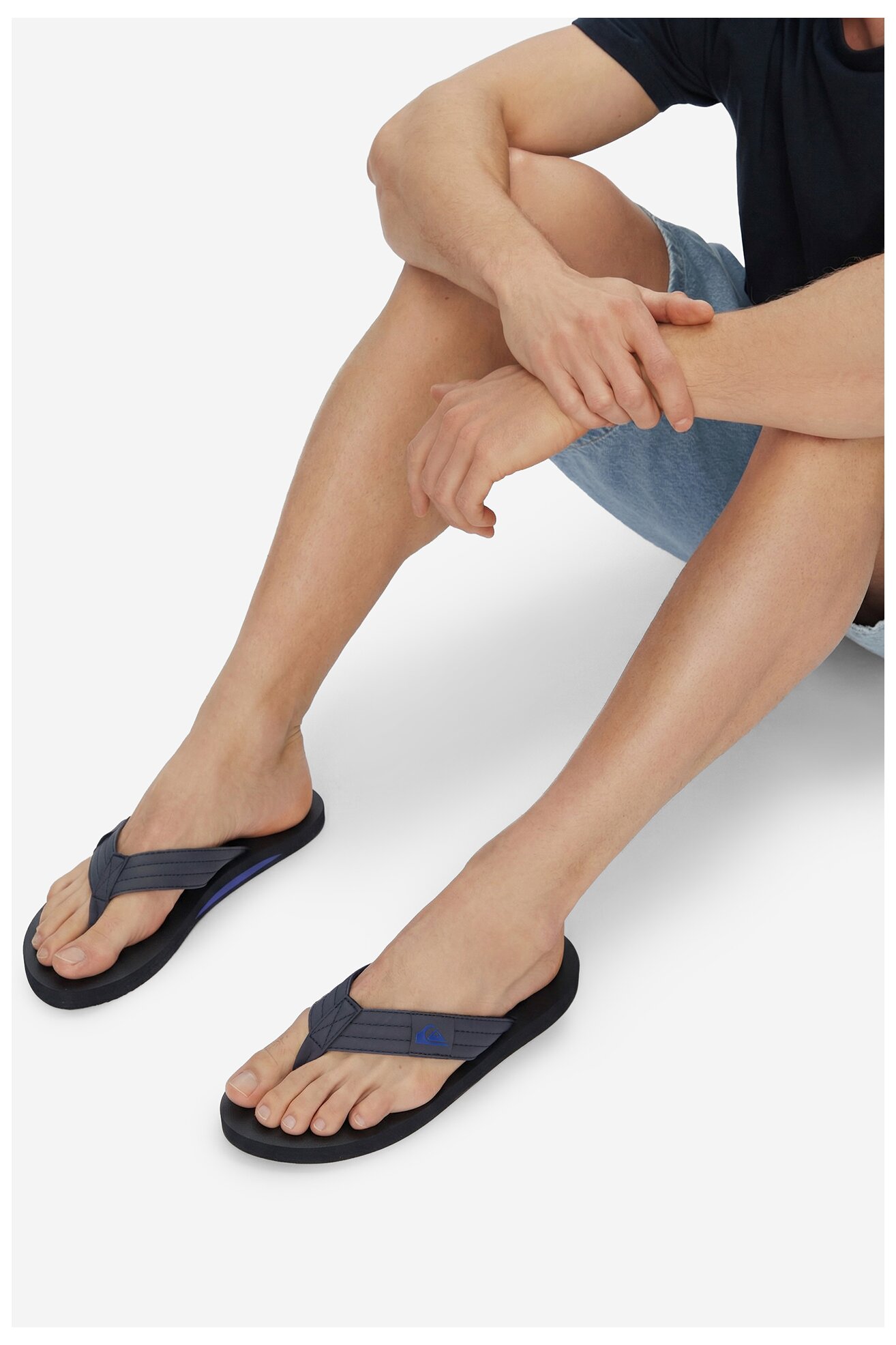 Klapki basenowe QUIKSILVER EO-DUNE CQ10036MDM Granatowy