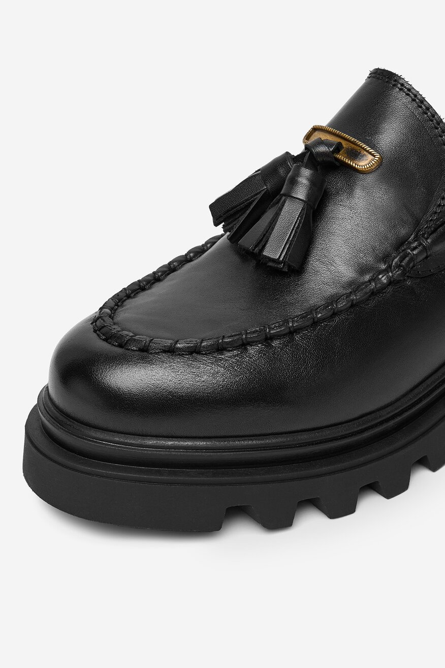 Mocasini Badura NEGRU - 5906751388228