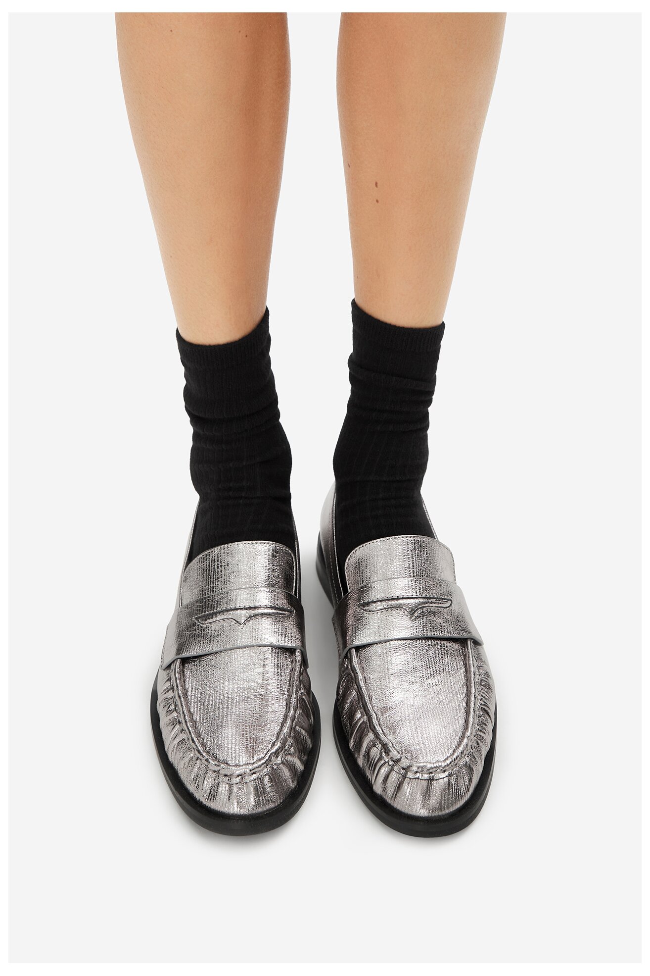 Mokasyn Badura LILAC-SLT152SK Srebrny