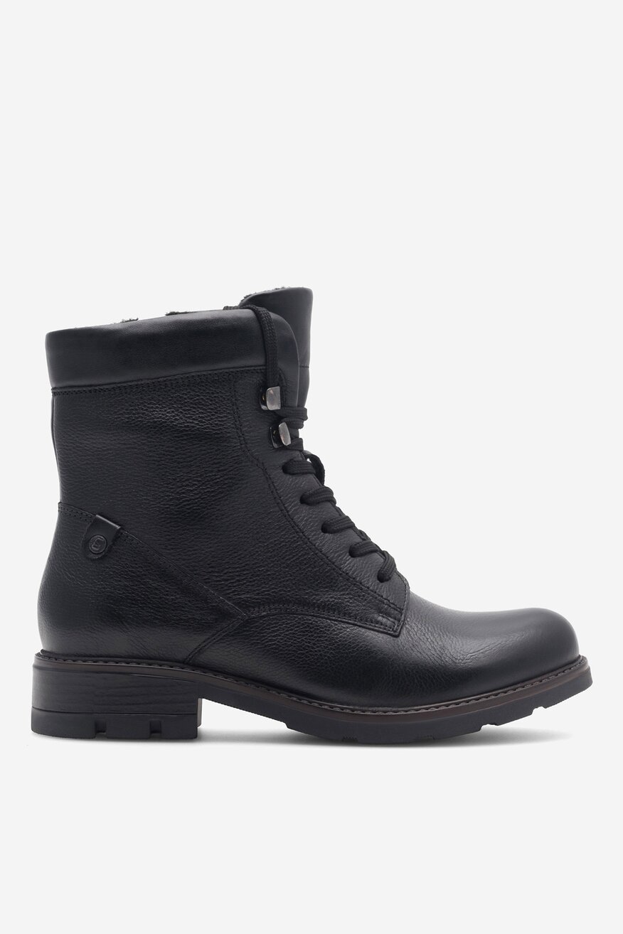 Go Soft - Trzewiki skórzane ocieplane - 5905588060079