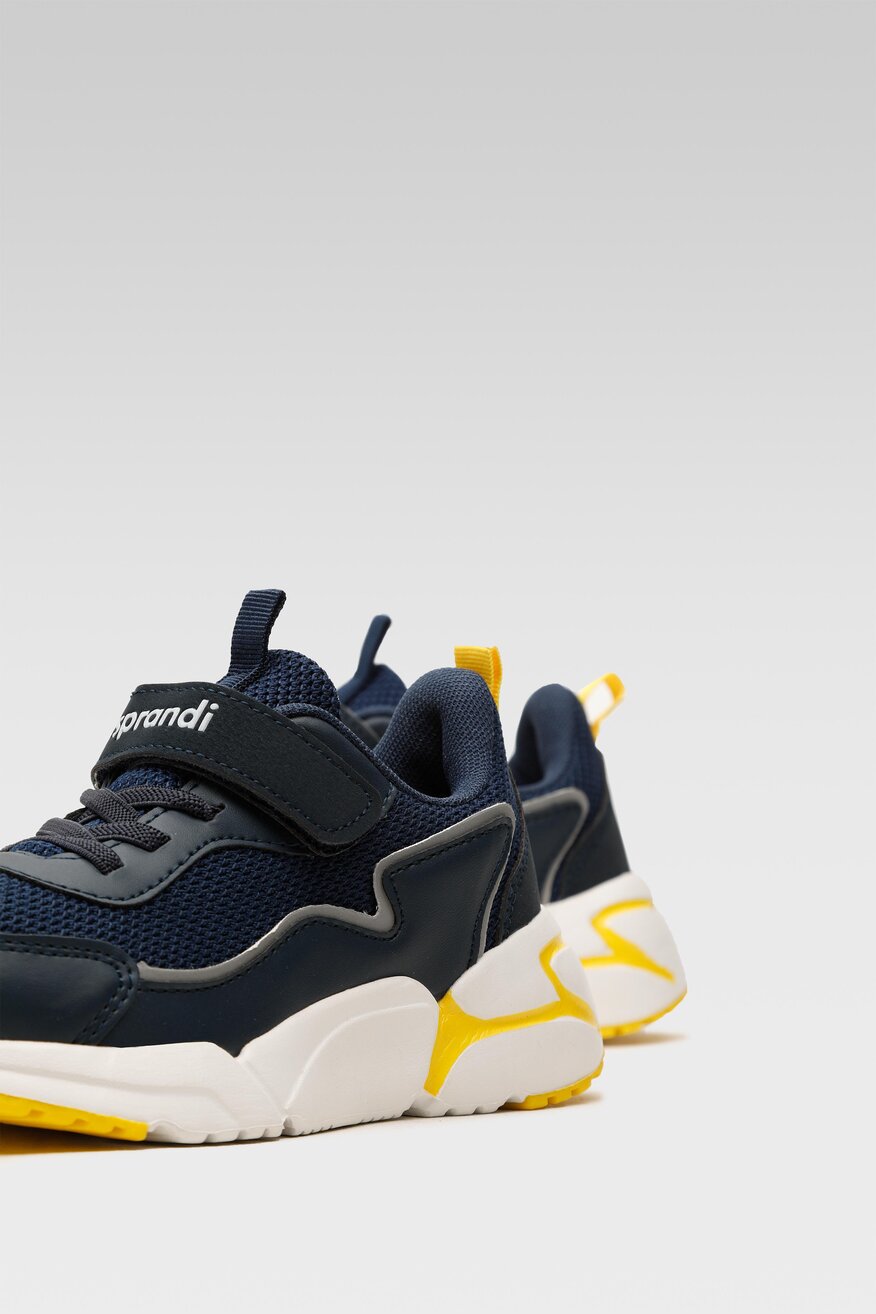 Sprandi - Obuwie sportowe granatowe na rzep - 5903698853468