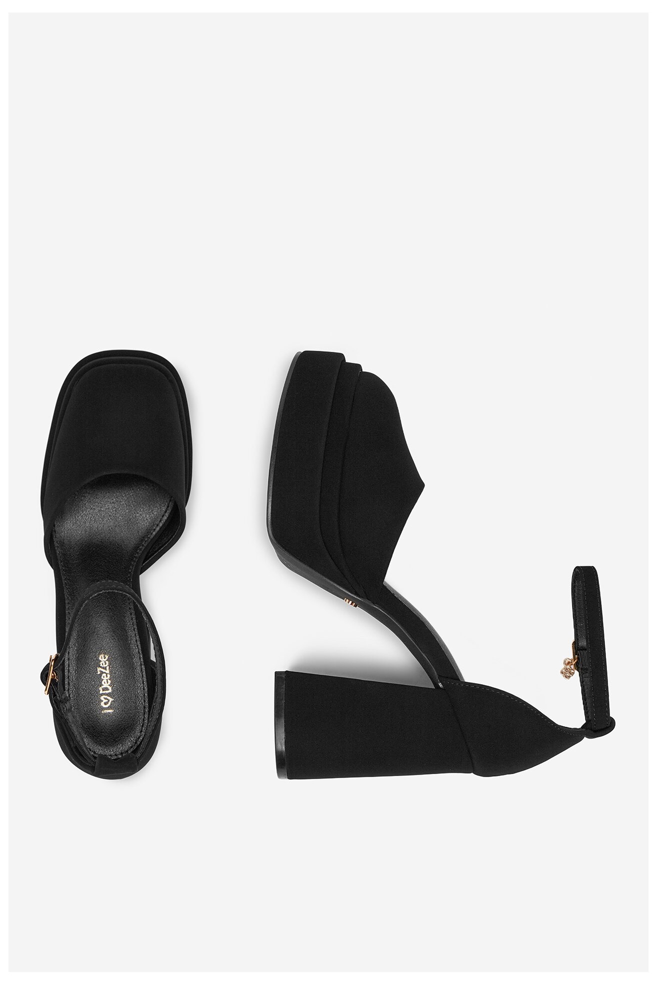 Туфлі-Човники DeeZee LW85478-6A ЧОРНИЙ