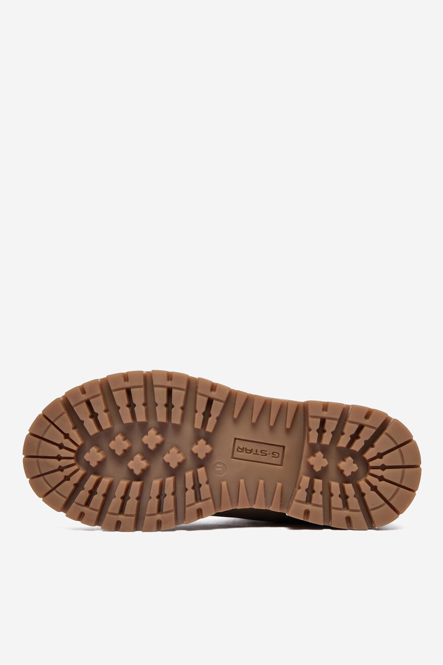 G-STAR RAW - Skórzane trapery sznurowane - 5906751336922