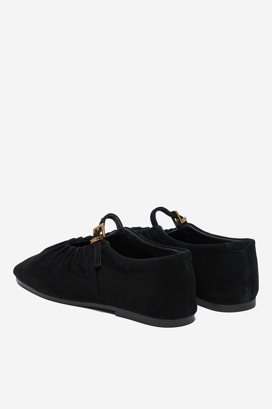 
                Gino Rossi - Baleriny zamszowe - 5906751324363