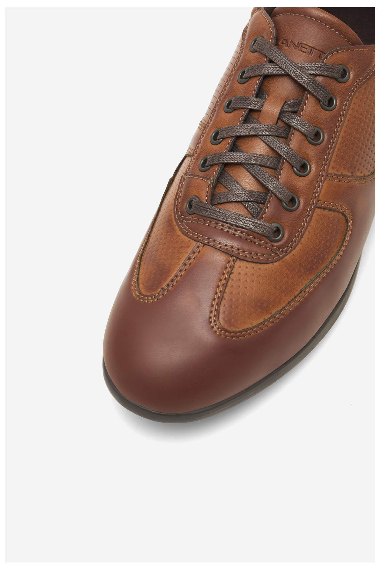 Félcipő Lanetti BOBO-23 MBS CAMEL