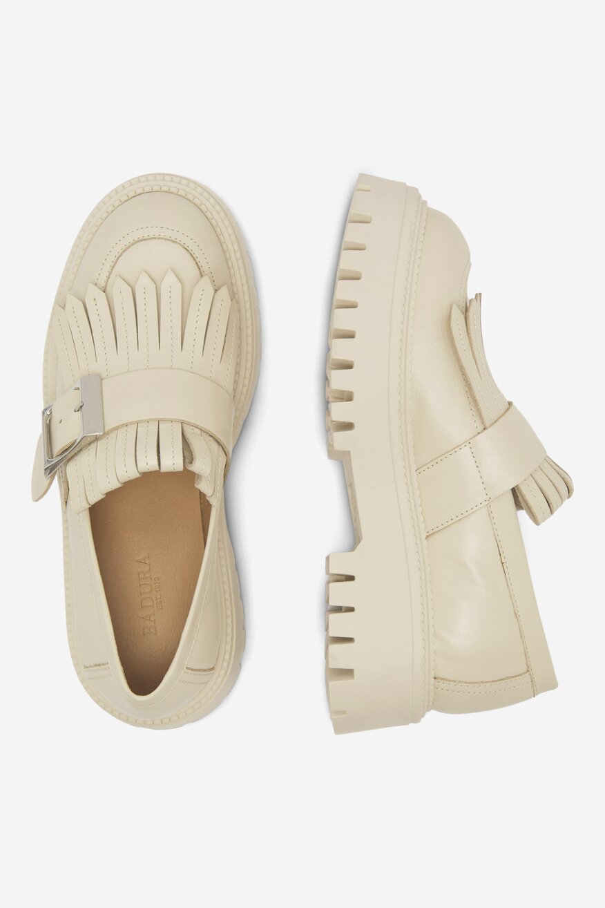 Badura - Loafersy skórzane - 5905588513827