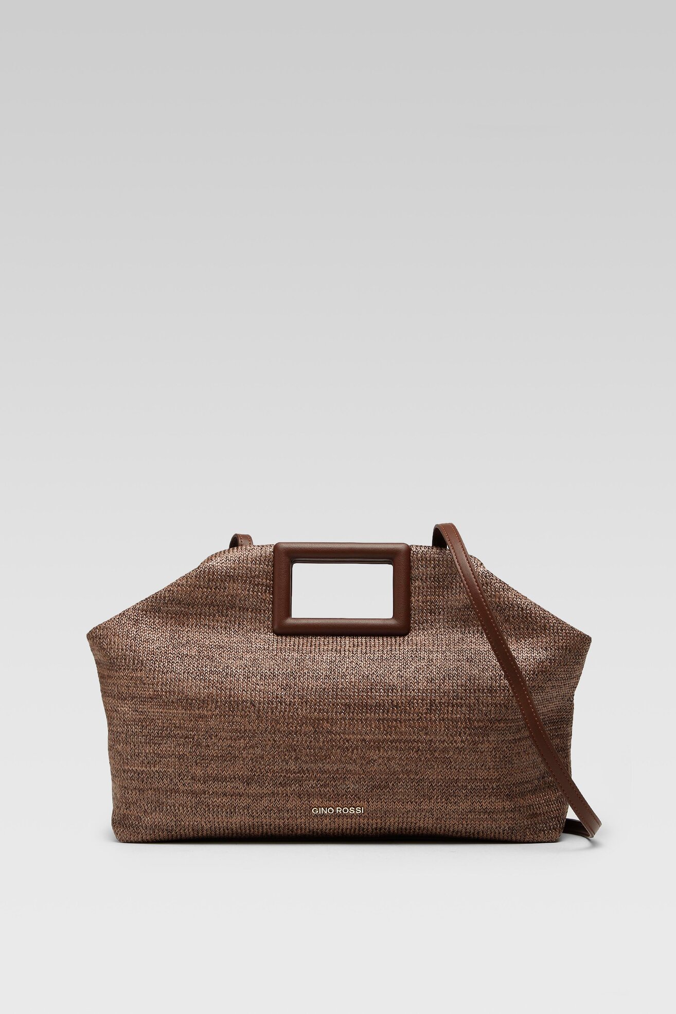 Torebka Gino Rossi CS7526 Brązowy ciemny