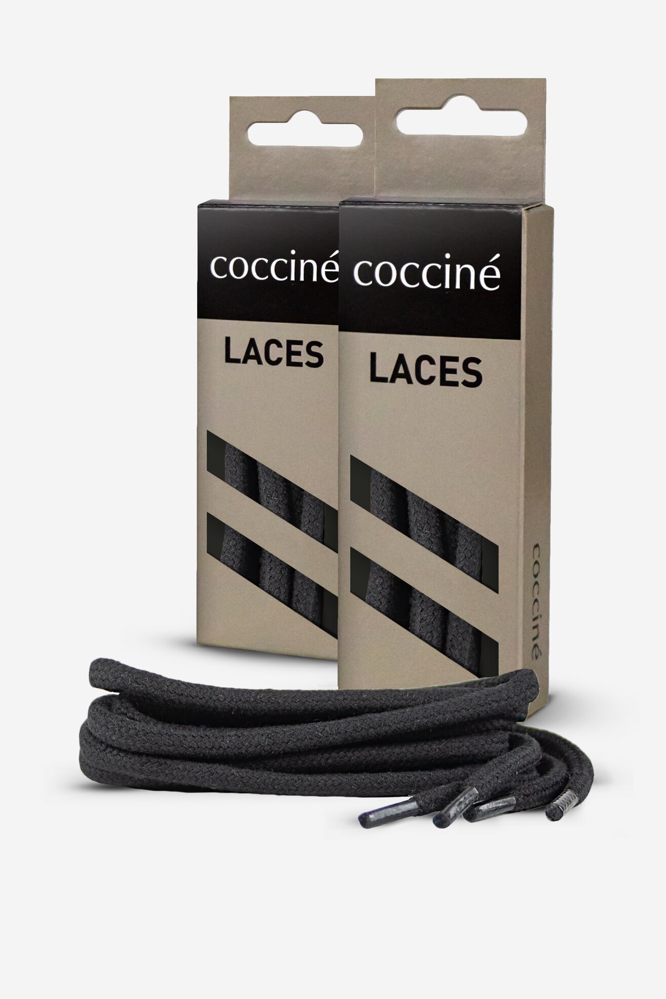 Pertle Coccine SZNUROWADŁA 75 CM F3 BAWEŁNIANE V.AZ CRNA