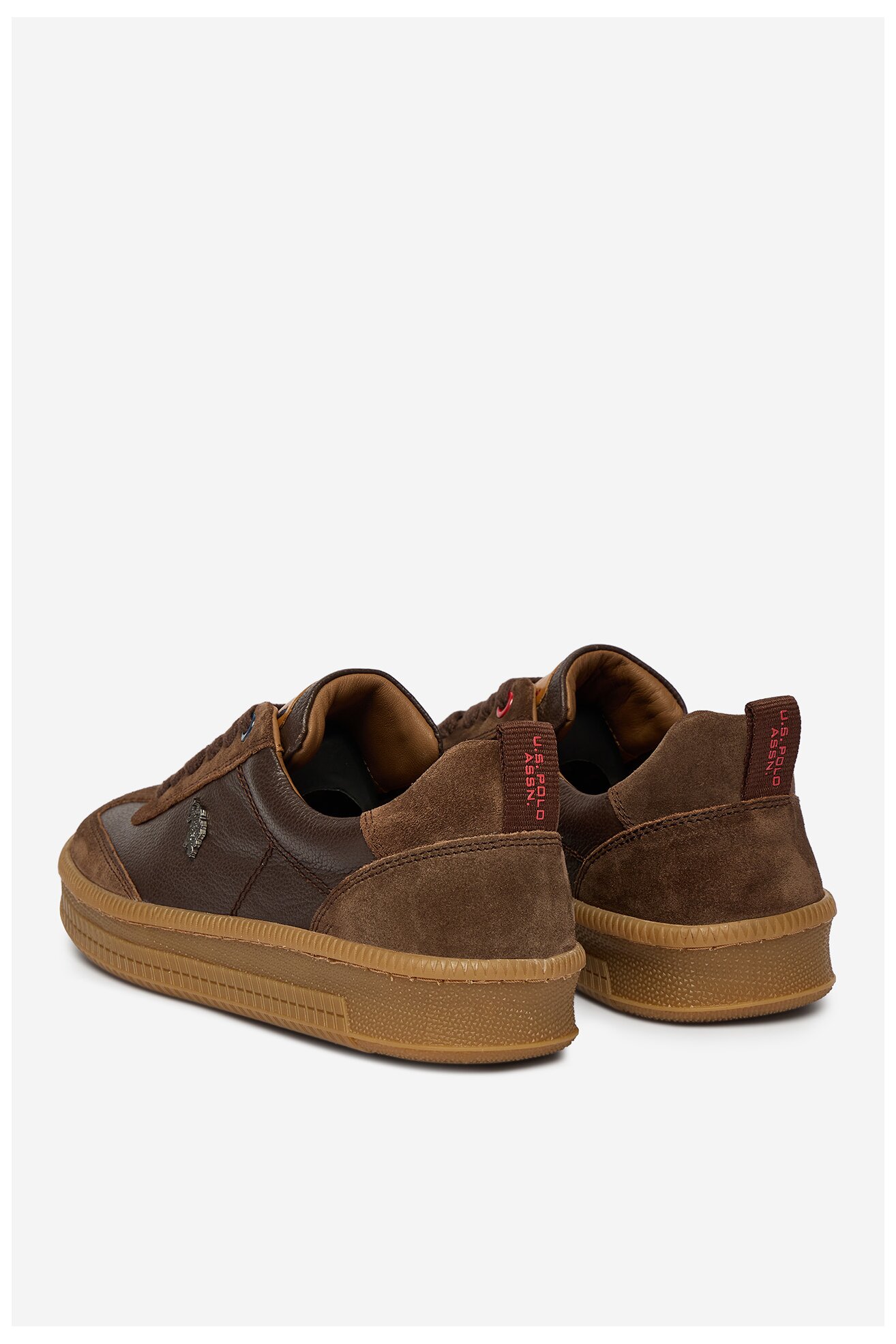 Сникърси U.S. POLO ASSN. EO-YANA001W/6SL1 ТЪМНОКАФЯВ