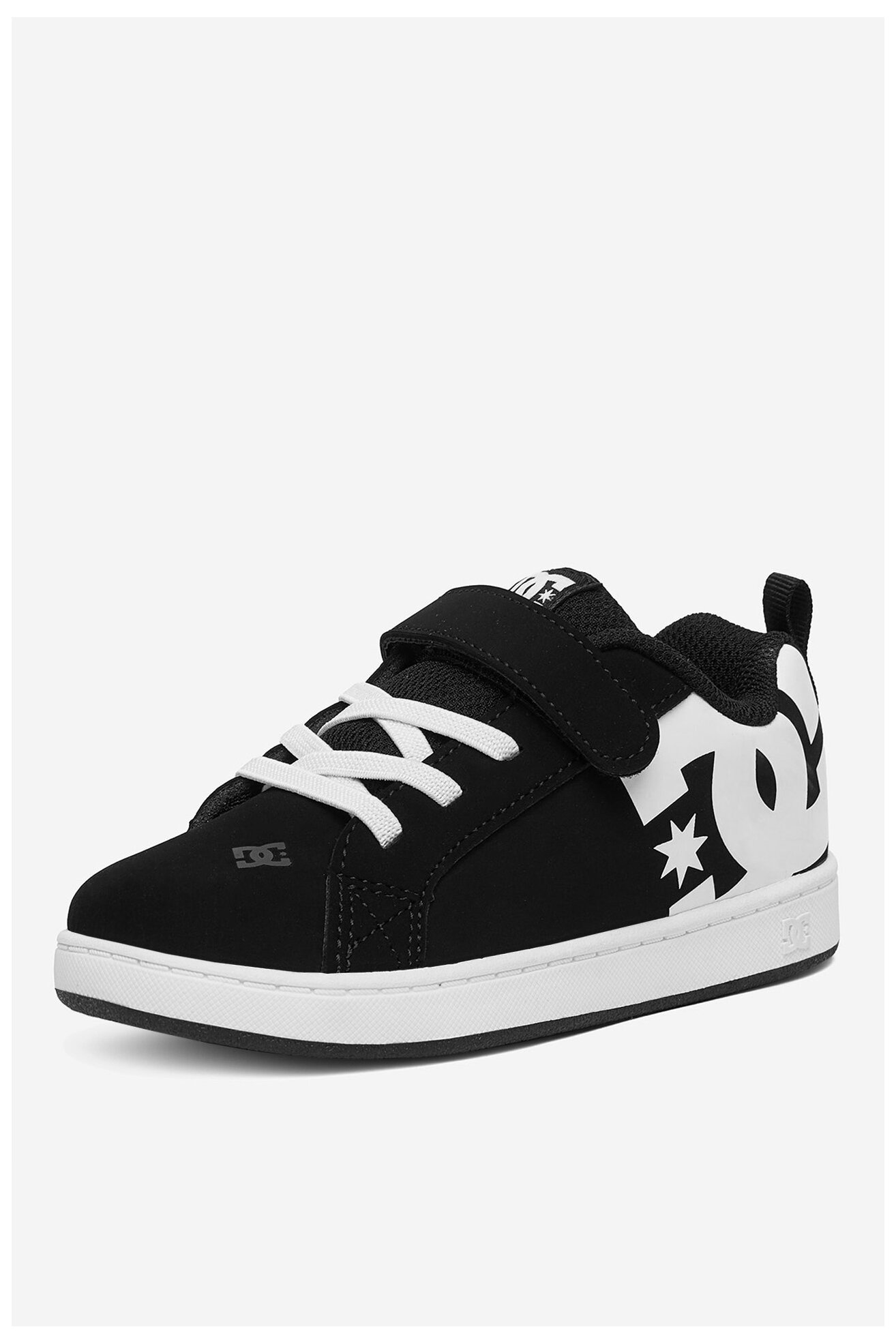 Obuwie sportowe DC Shoes EO-COURT GRAFFIK ELASTIC TODDLER DC02547002 Czarny