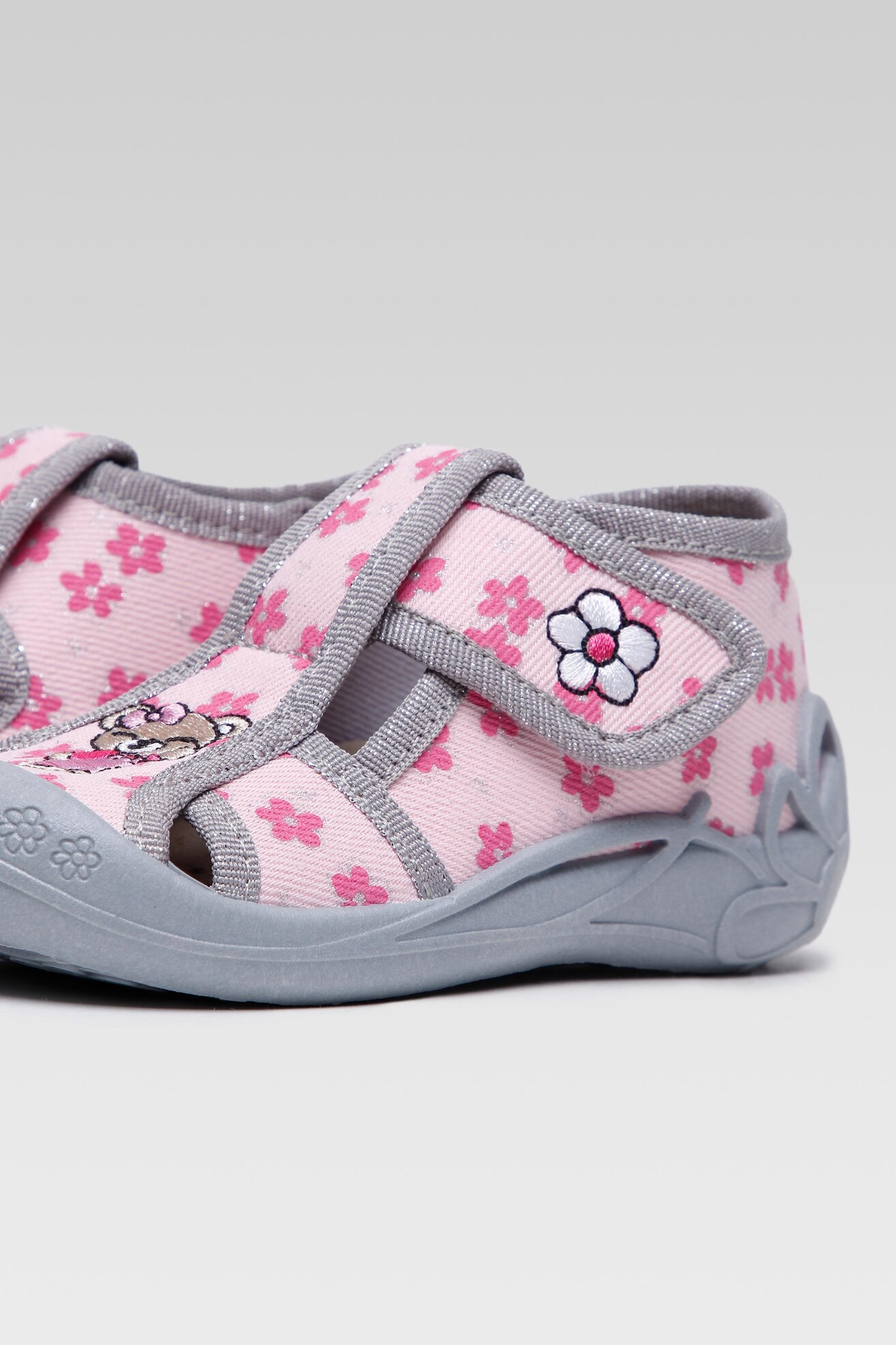 Kapcie MB 2F5/20-28POIR Szary