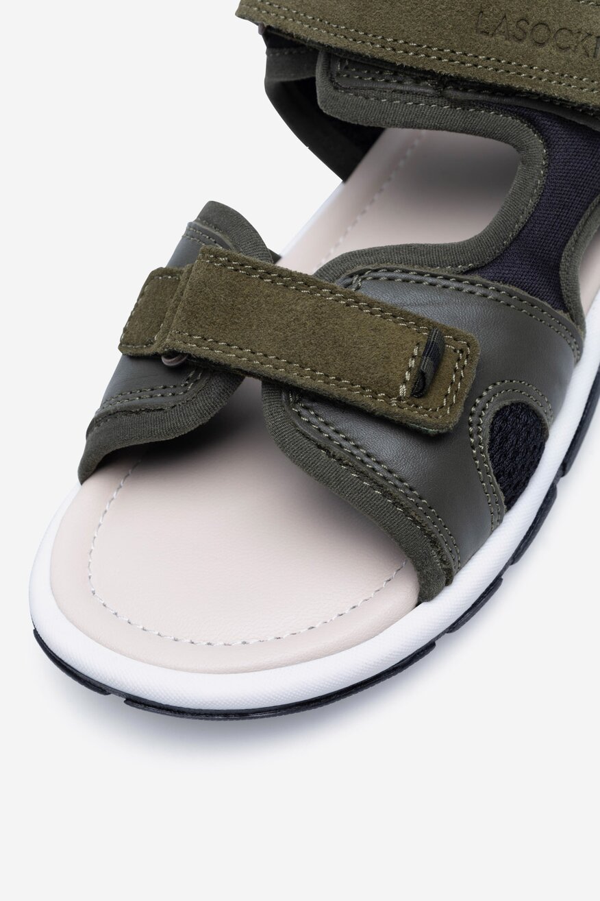 
                Lasocki Young - Sandały zamszowe - 5905588583363