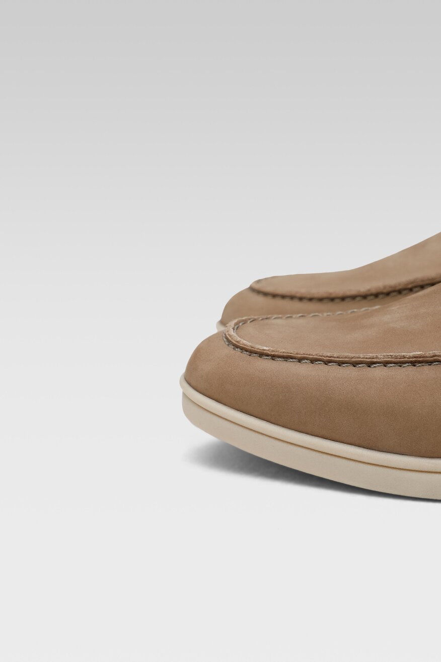 
                Gino Rossi - Skórzane botki beżowe - 5904862369761