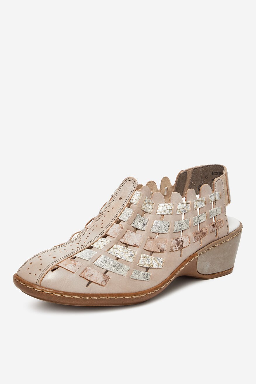 
                Rieker - Sandały skórzane - 2230078423298