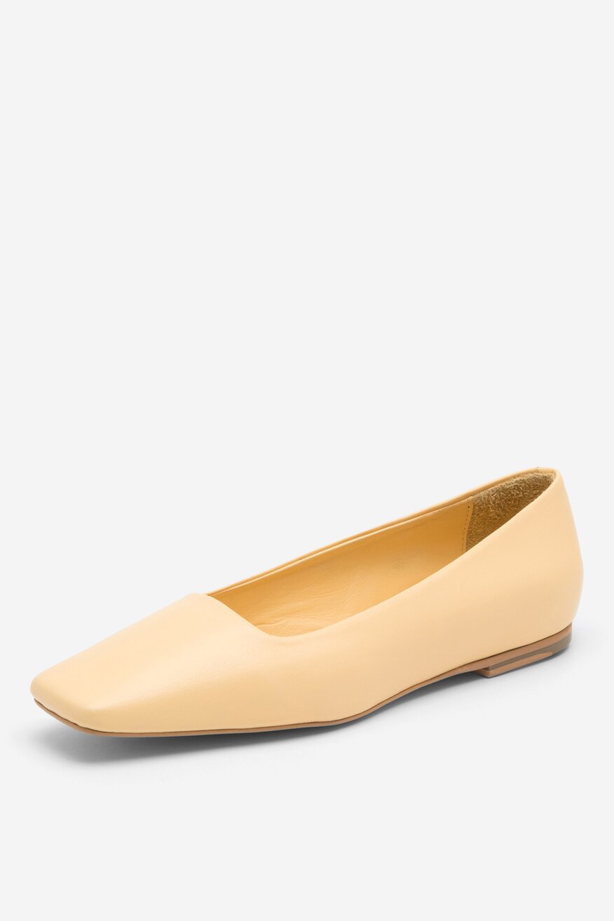 SIMPLE - Skórzane baleriny - 5904862753225